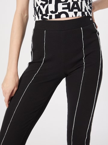 Tommy Jeans Flared Pants in Black