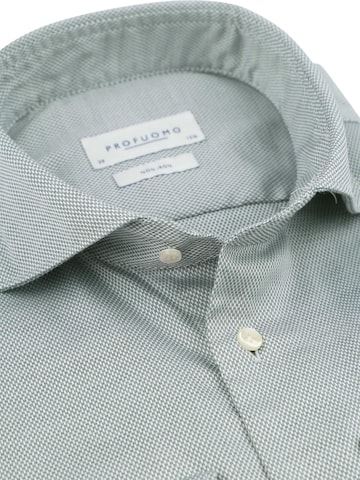 Profuomo Slim fit Button Up Shirt in Green