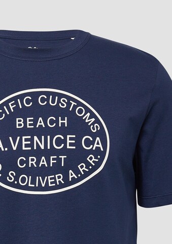 s.Oliver T-Shirt in Blau