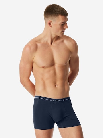 SCHIESSER Boxer shorts 'Cotton Flex' in Blue