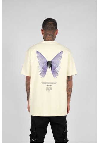 MJ Gonzales T-shirt 'Metamorphose V.2' i gul: framsida
