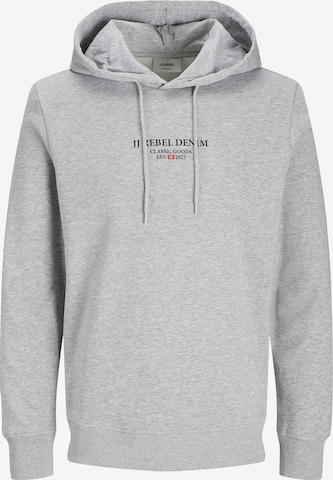 Sweat-shirt JJ Rebel en gris : devant