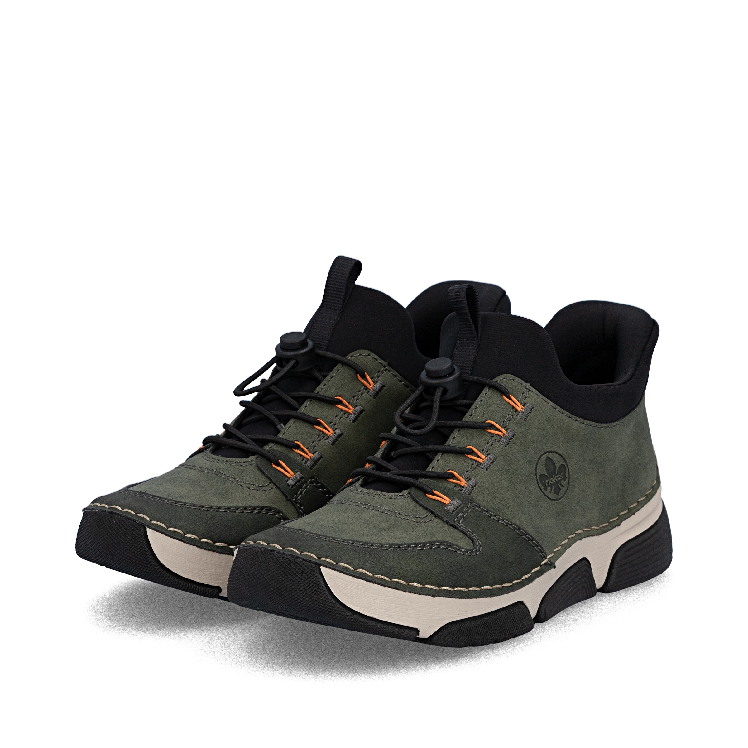 Chaussure basse Rieker en vert