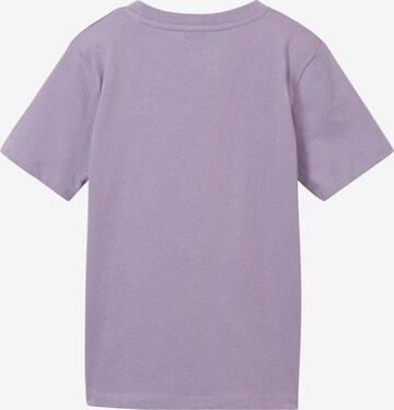 TOM TAILOR T-Shirt in Lila