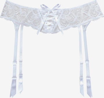 LASCANA Garter Belt in White: front