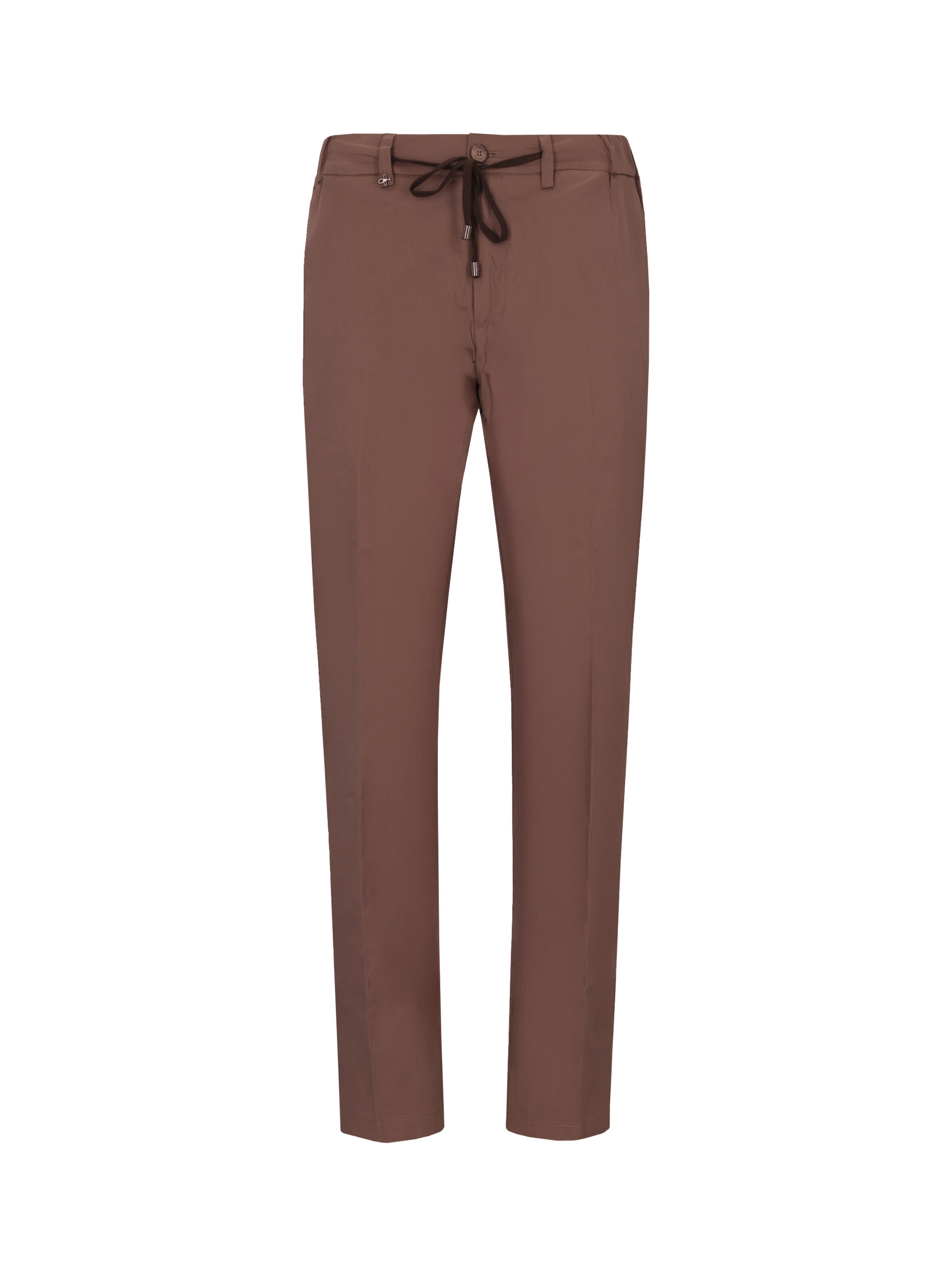 Pantalon chino 'York' Distretto12 en marron : devant
