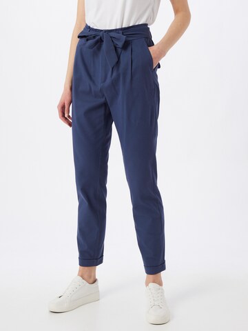 regular Pantaloni con pieghe di s.Oliver in blu: frontale