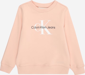 Calvin Klein Jeans Majica | roza barva: sprednja stran