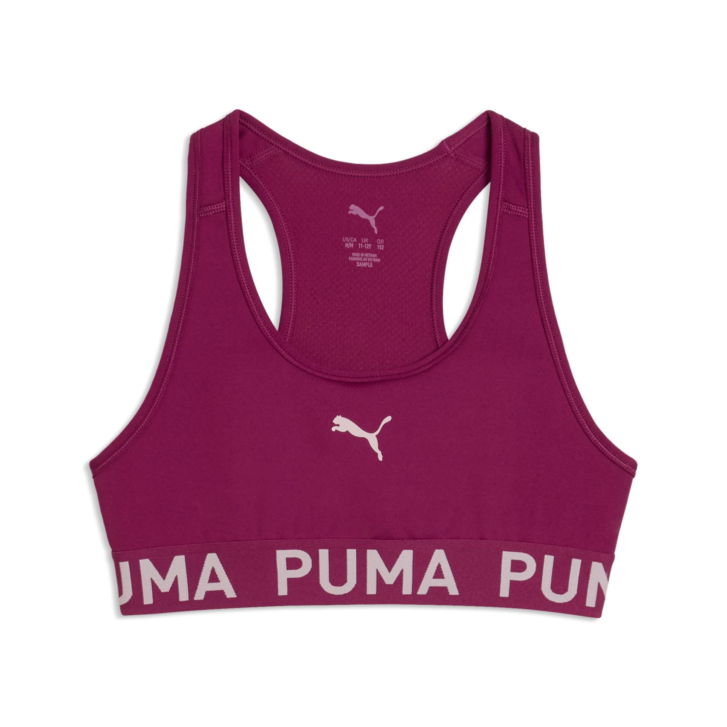 PUMA BH in Lila: Vorderseite