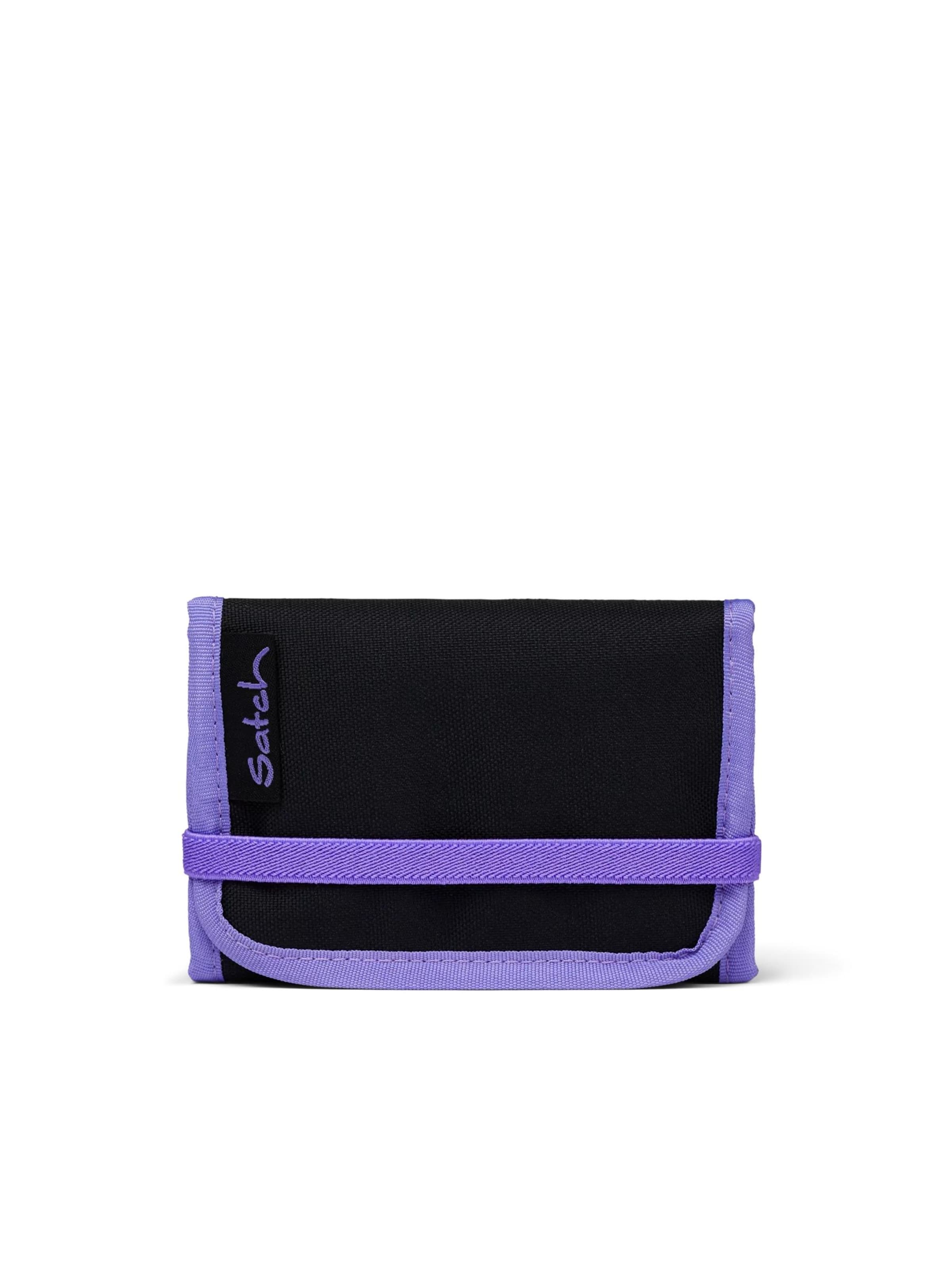 Satch Wallet 'Portemonnaie Geldbeutel' in Black: front