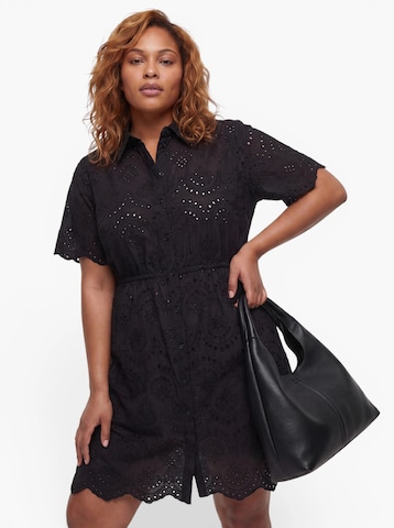 Robe 'CARVALAIS' ONLY Carmakoma en noir : devant