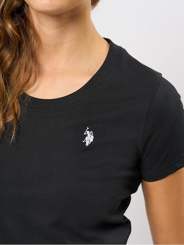 T-shirt 'Amy' U.S. POLO ASSN. en noir