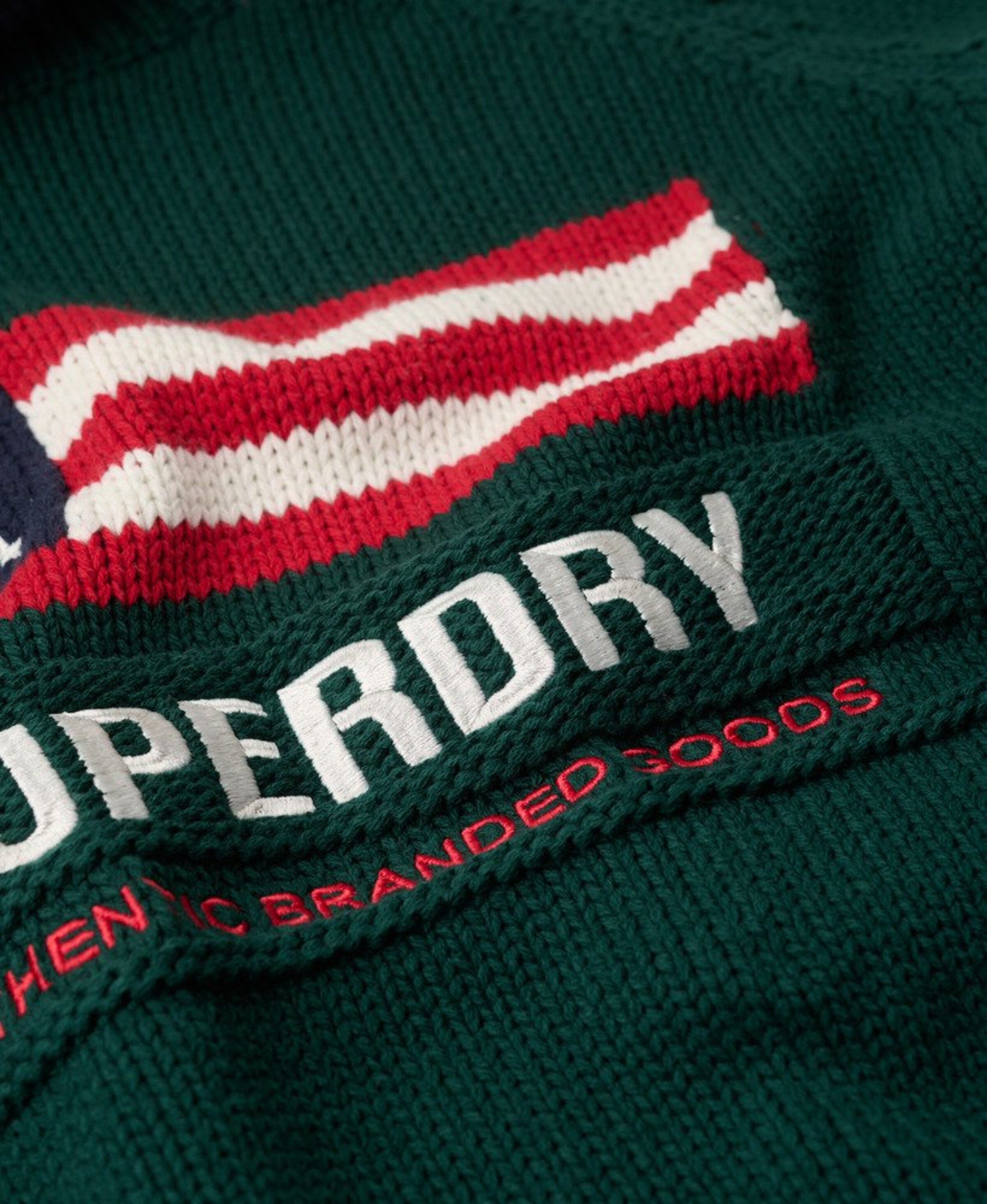 Pull-over 'Americana' Superdry en vert