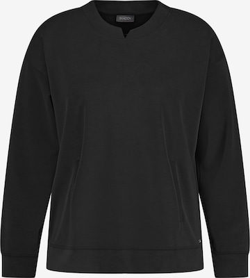 Sweat-shirt SAMOON en noir : devant