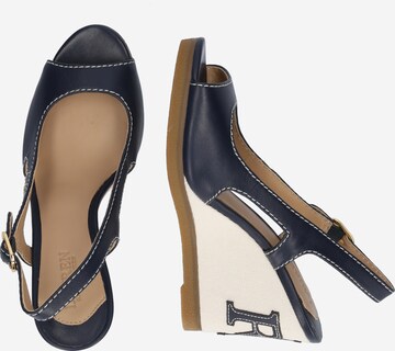 Lauren Ralph Lauren Sandalen met riem 'RONI' in Blauw