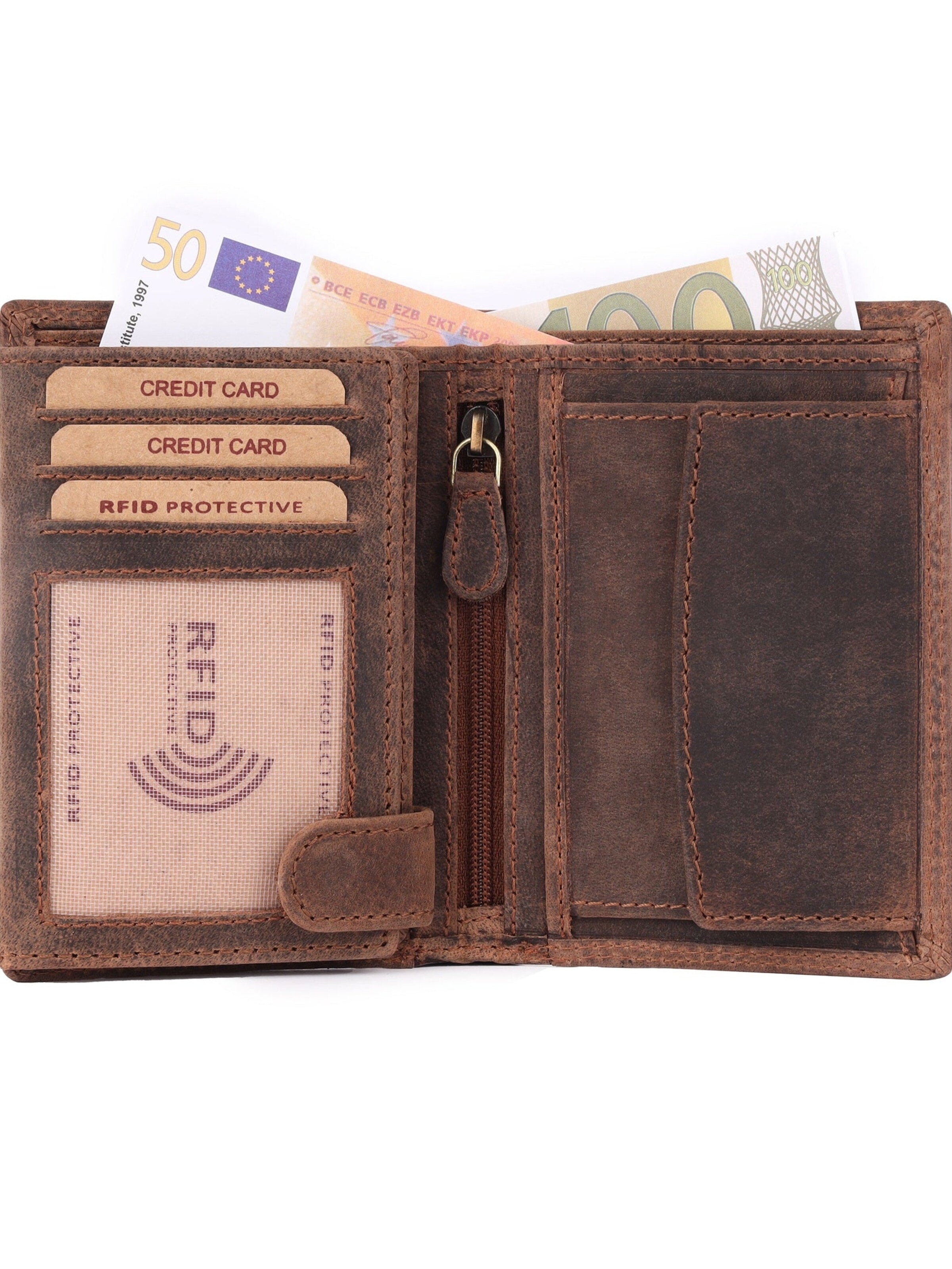 Benthill Wallet in Brown