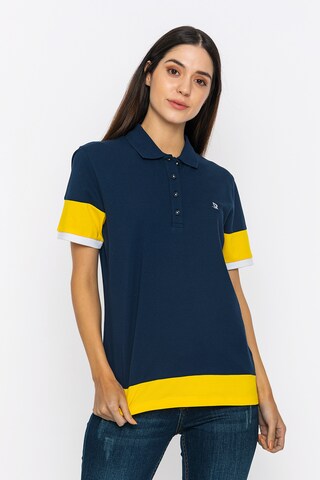 Maglietta di Giorgio di Mare in blu: frontale