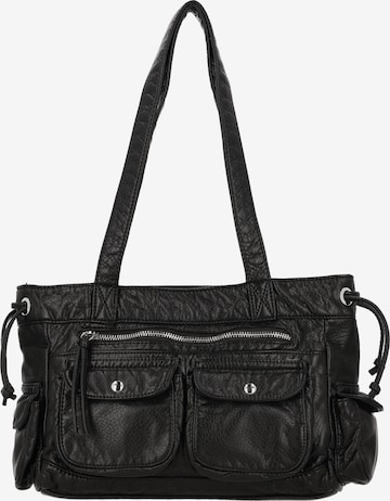 myMo ROCKS - Bolso de hombro en negro: frente