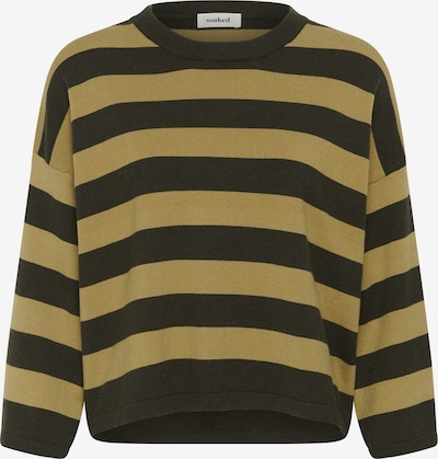 SOAKED IN LUXURY Sweater 'SLSpina' in L in Brown / Dark yellow, Item view