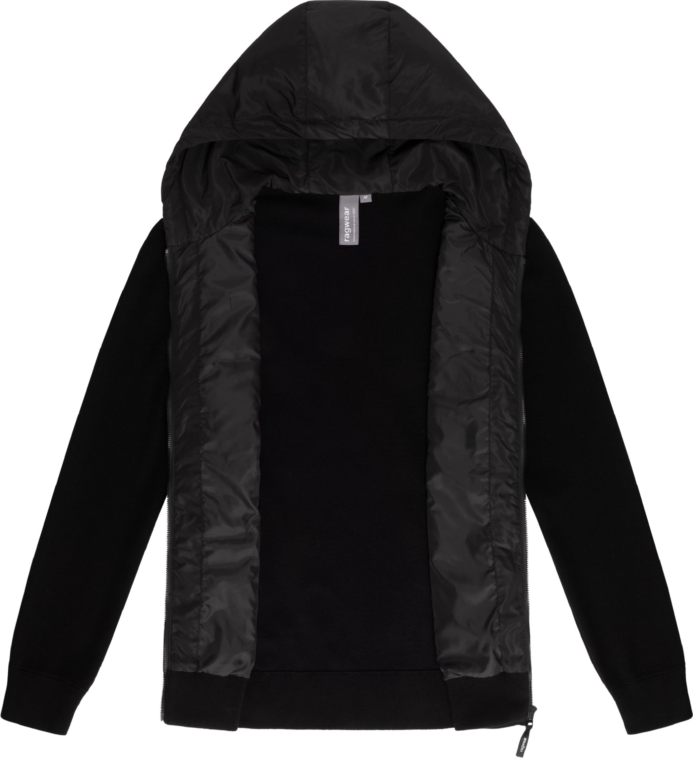 melns Ragwear Starpsezonu jaka 'Ronel'