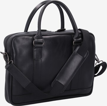 Borsa portadocumenti 'Everett' di Buckle & Seam in nero