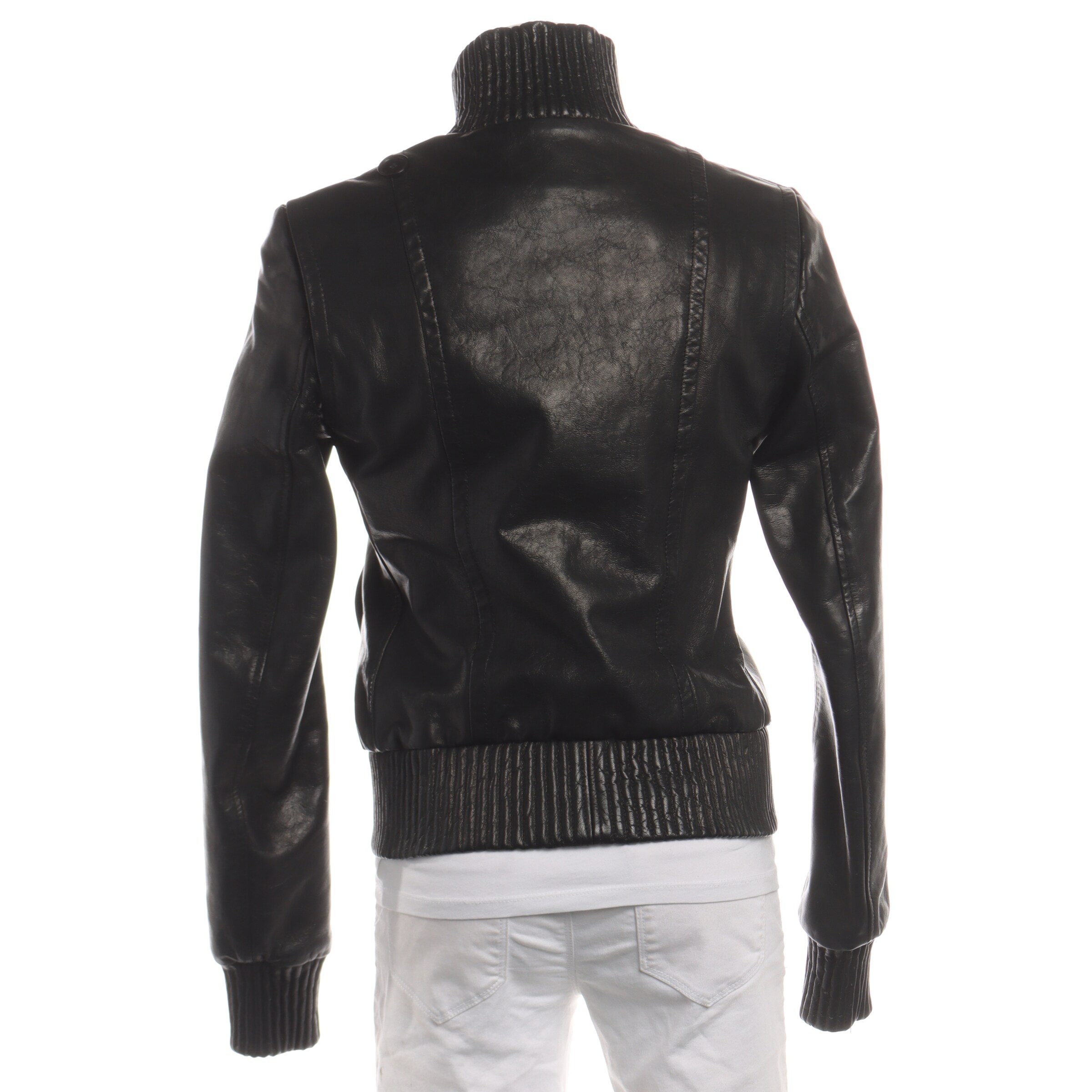 PATRIZIA PEPE Jacket & Coat in S in Black