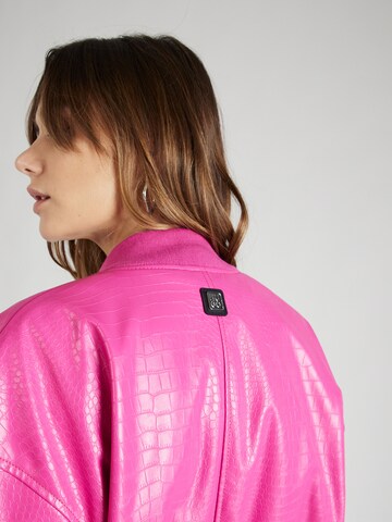 HUGO Between-season jacket 'Amiboma' in Pink
