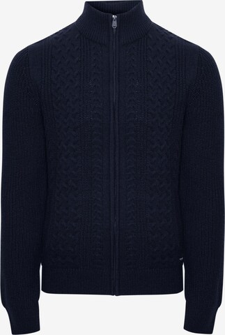Threadbare Knit cardigan 'Kade' in Blue: front