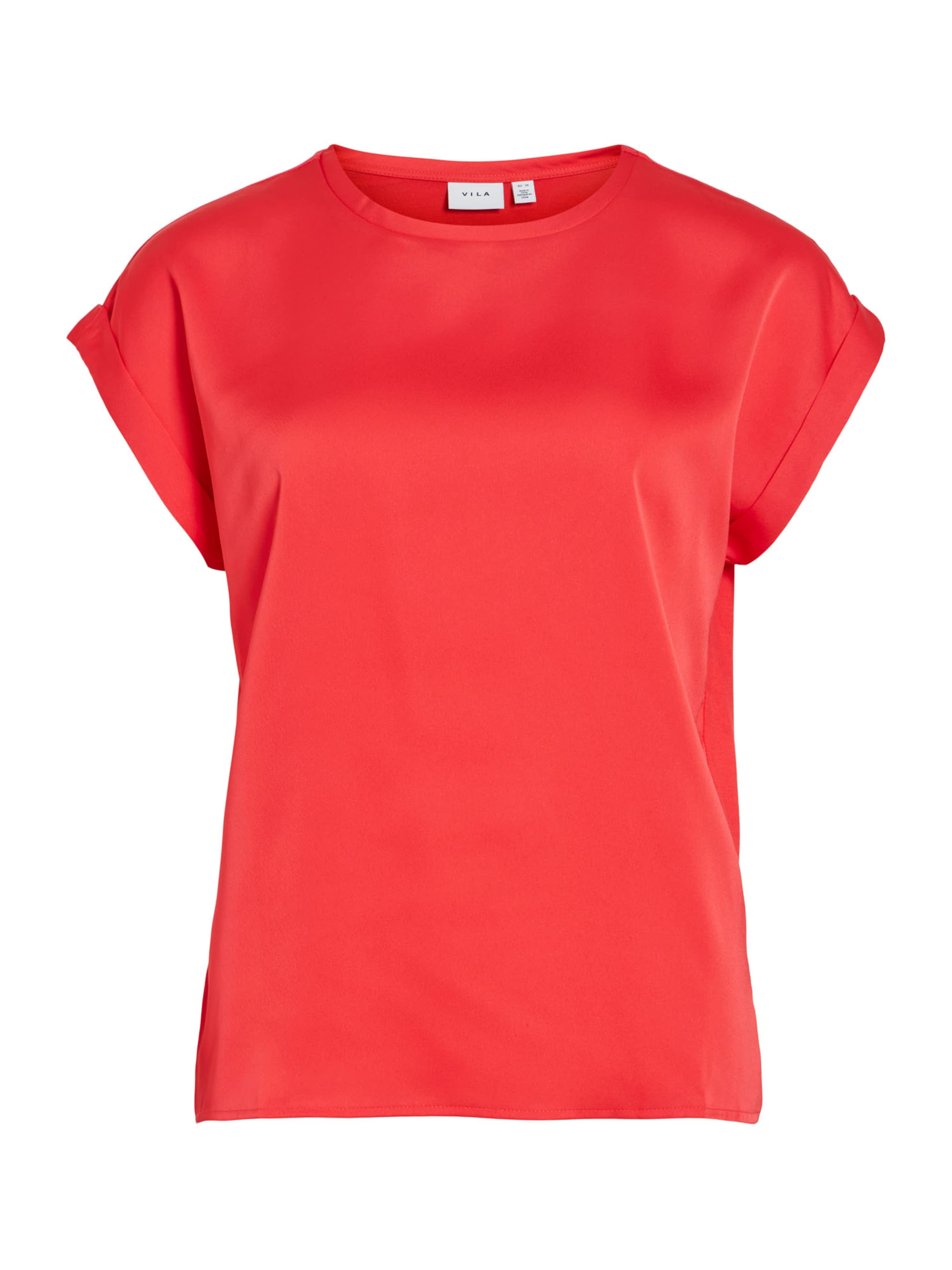sarkans VILA T-Krekls 'VIELLETTE': no priekšpuses