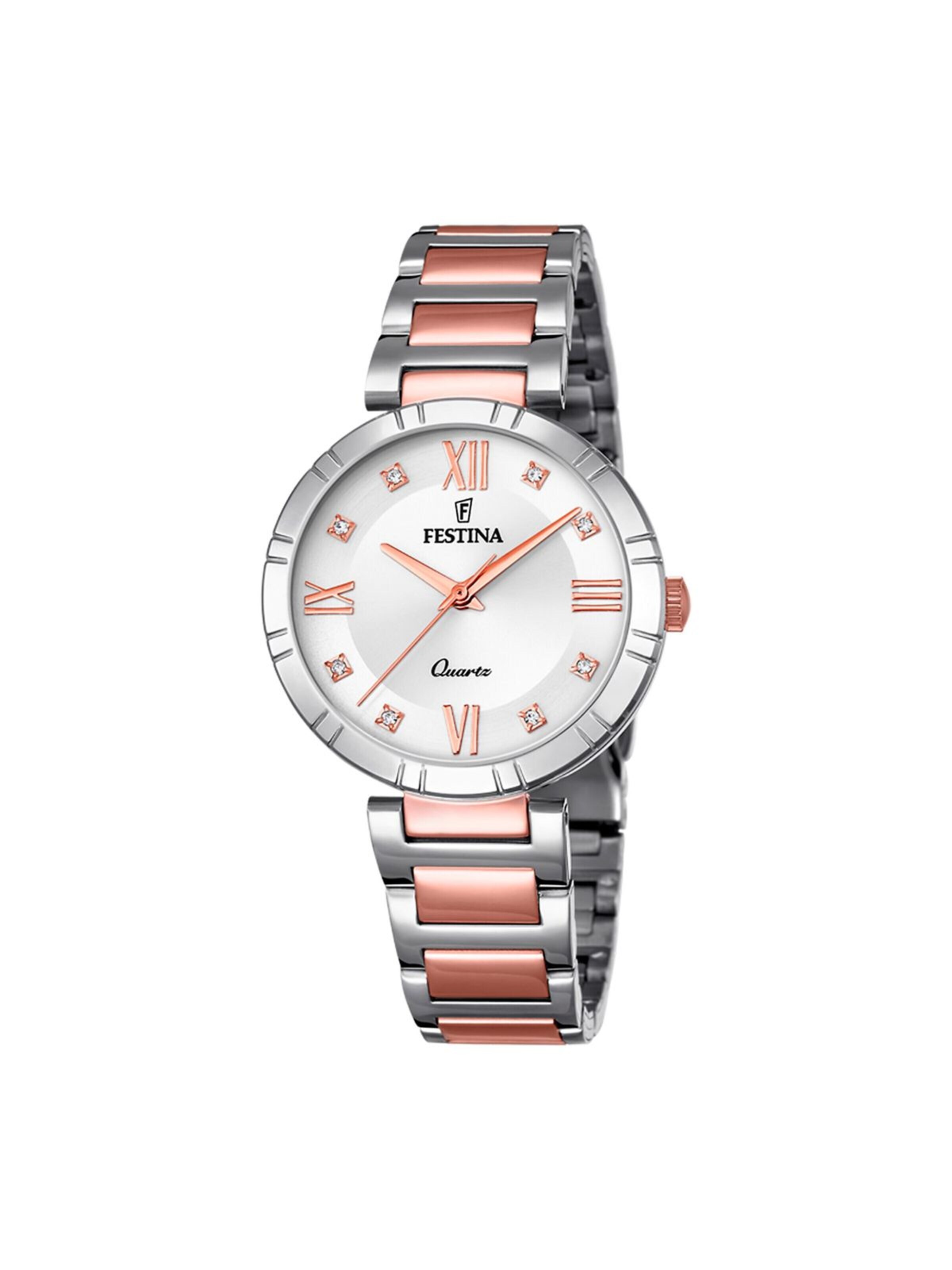 Montre à affichage analogique 'MADEMOISELLE' FESTINA en rose : devant