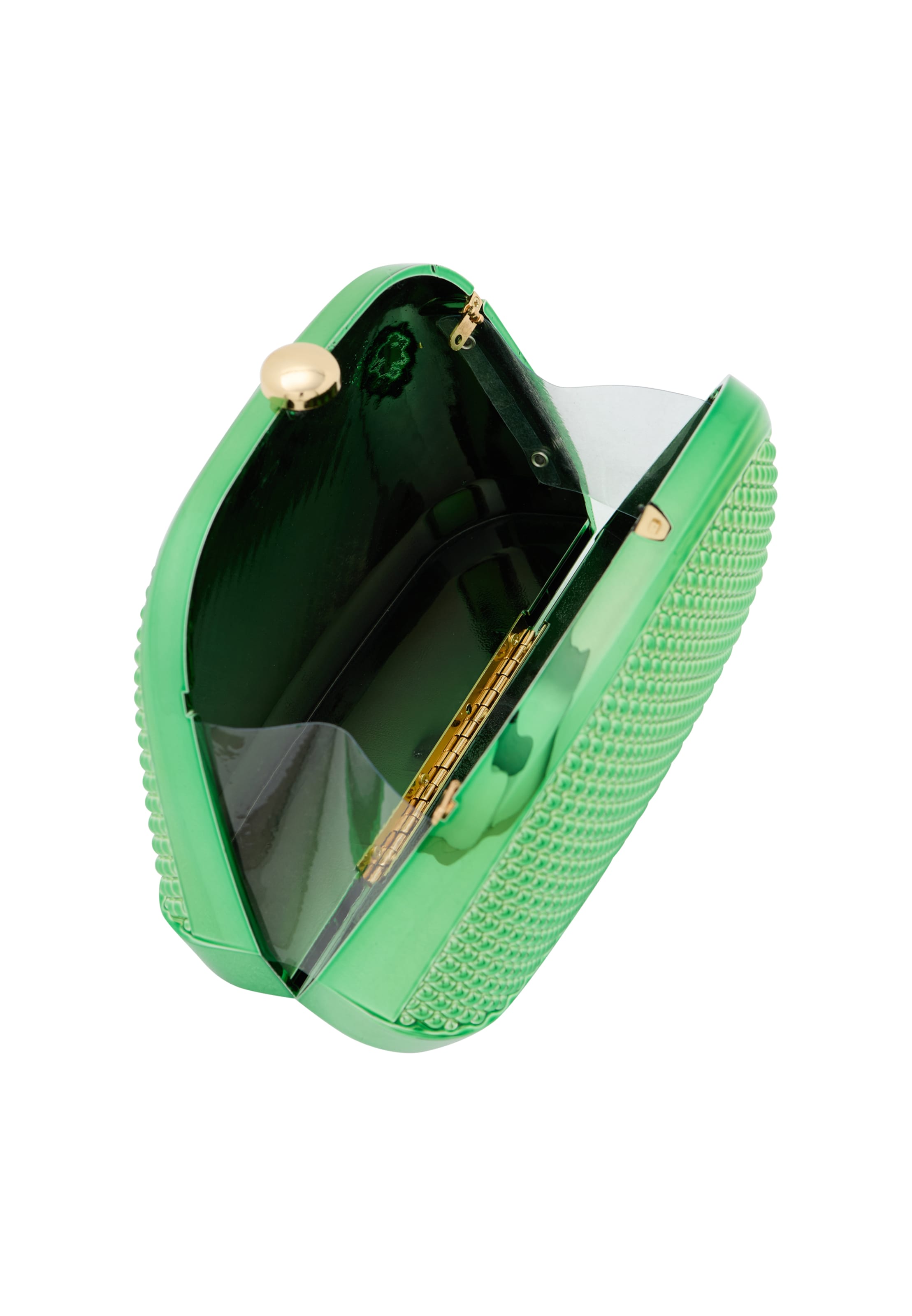 KRZY Clutch in Green