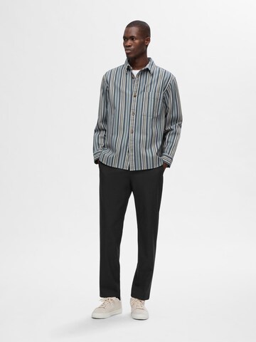 Regular Pantalon 'SLHROBERT' SELECTED en noir