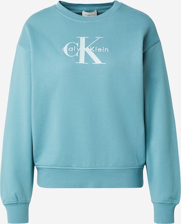 Calvin Klein Jeans Sweatshirt in Green: front