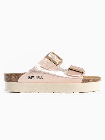 Bayton Pantoletter 'Japet' i pink