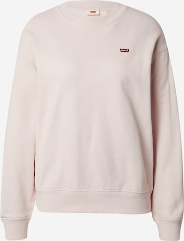 LEVI'S ® Sweatshirt 'Standard Crew' in Beige: predná strana