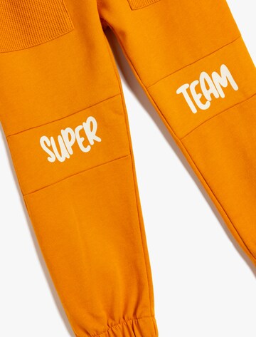 Koton Tapered Pants in Orange