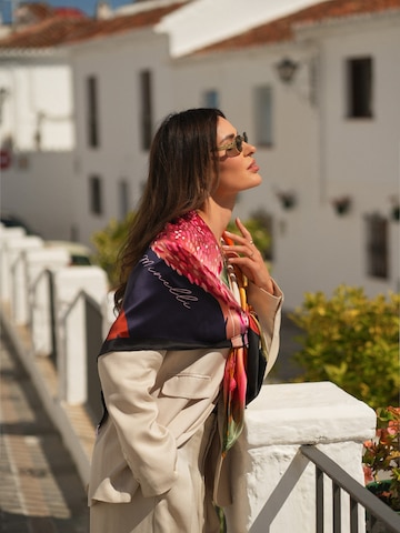 Foulard 'Sunset Mulberry' My Minelli en marron