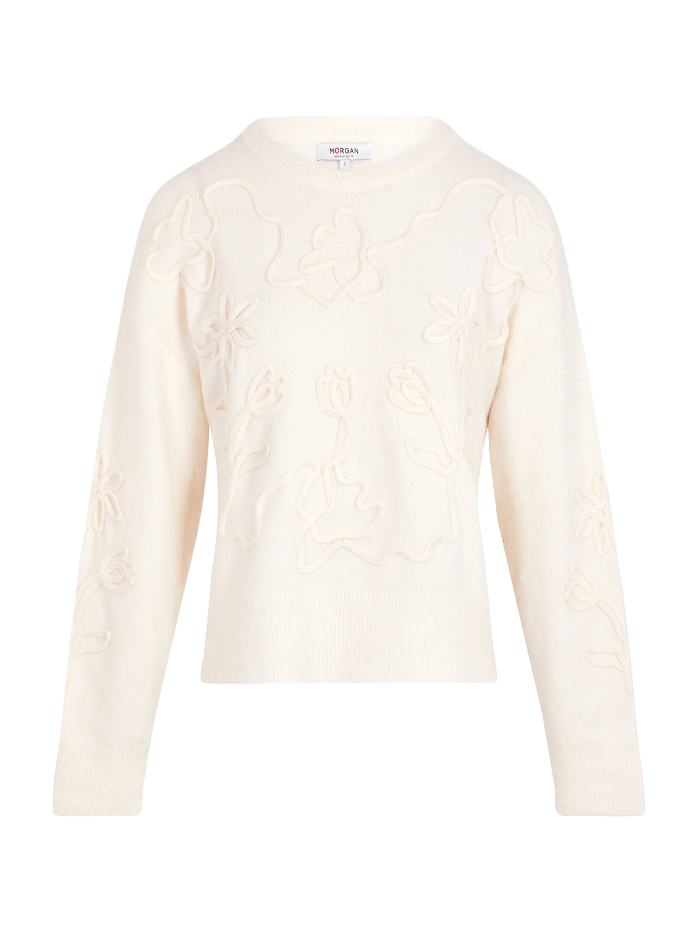 Morgan Sweater in Beige: front