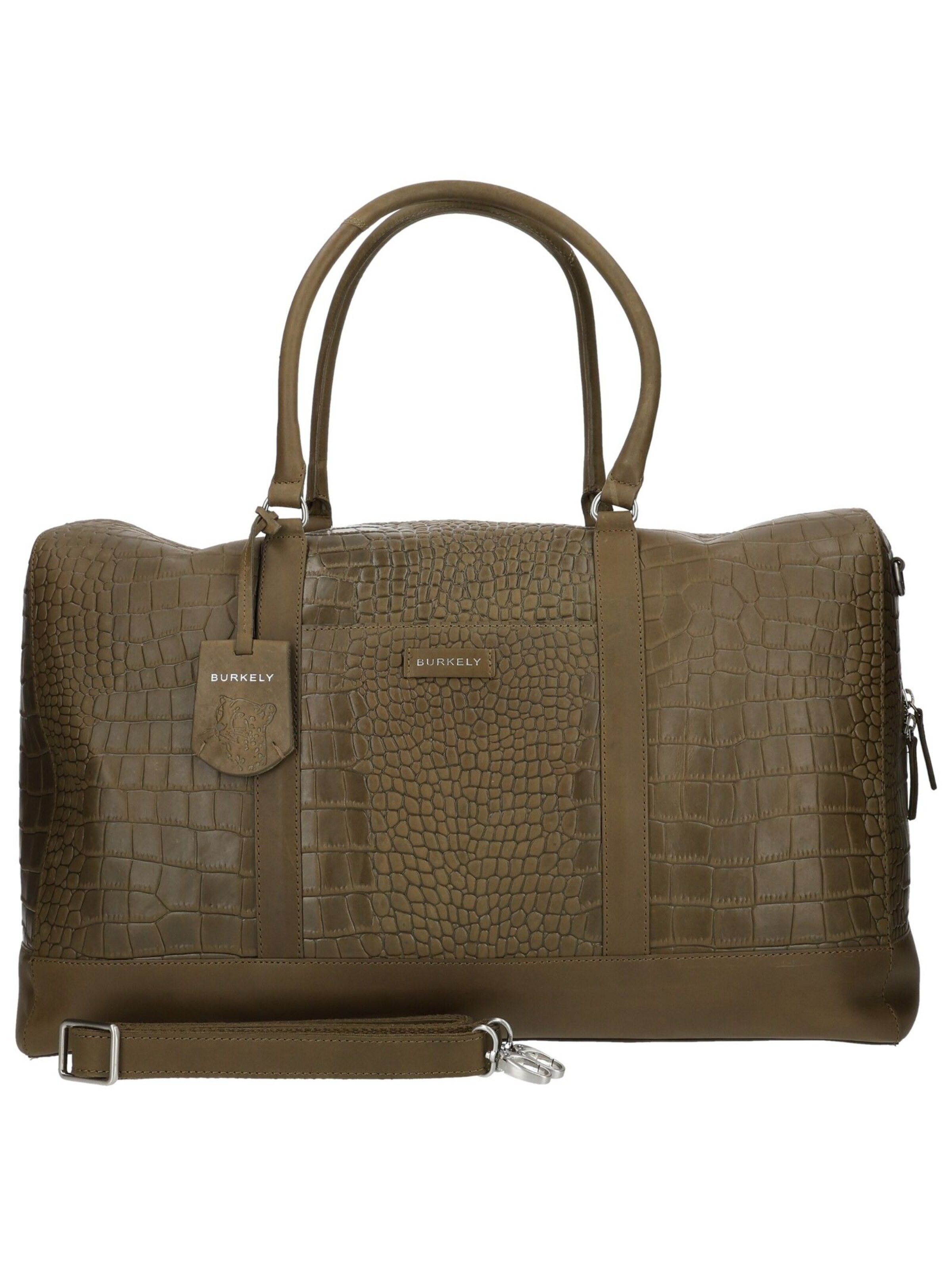 Borsa da viaggio di Burkely in verde: frontale