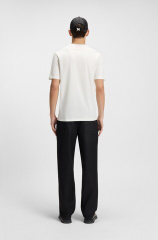 HUGO T-Shirt 'Dimerstee' in Weiß