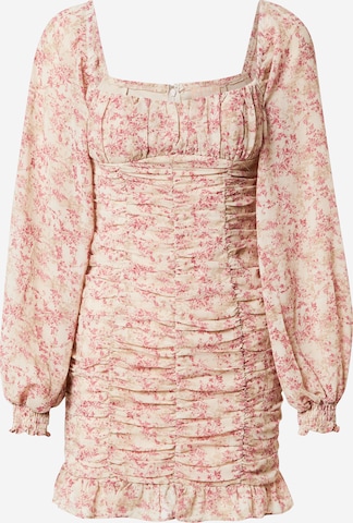 Robe Love Triangle en rose : devant