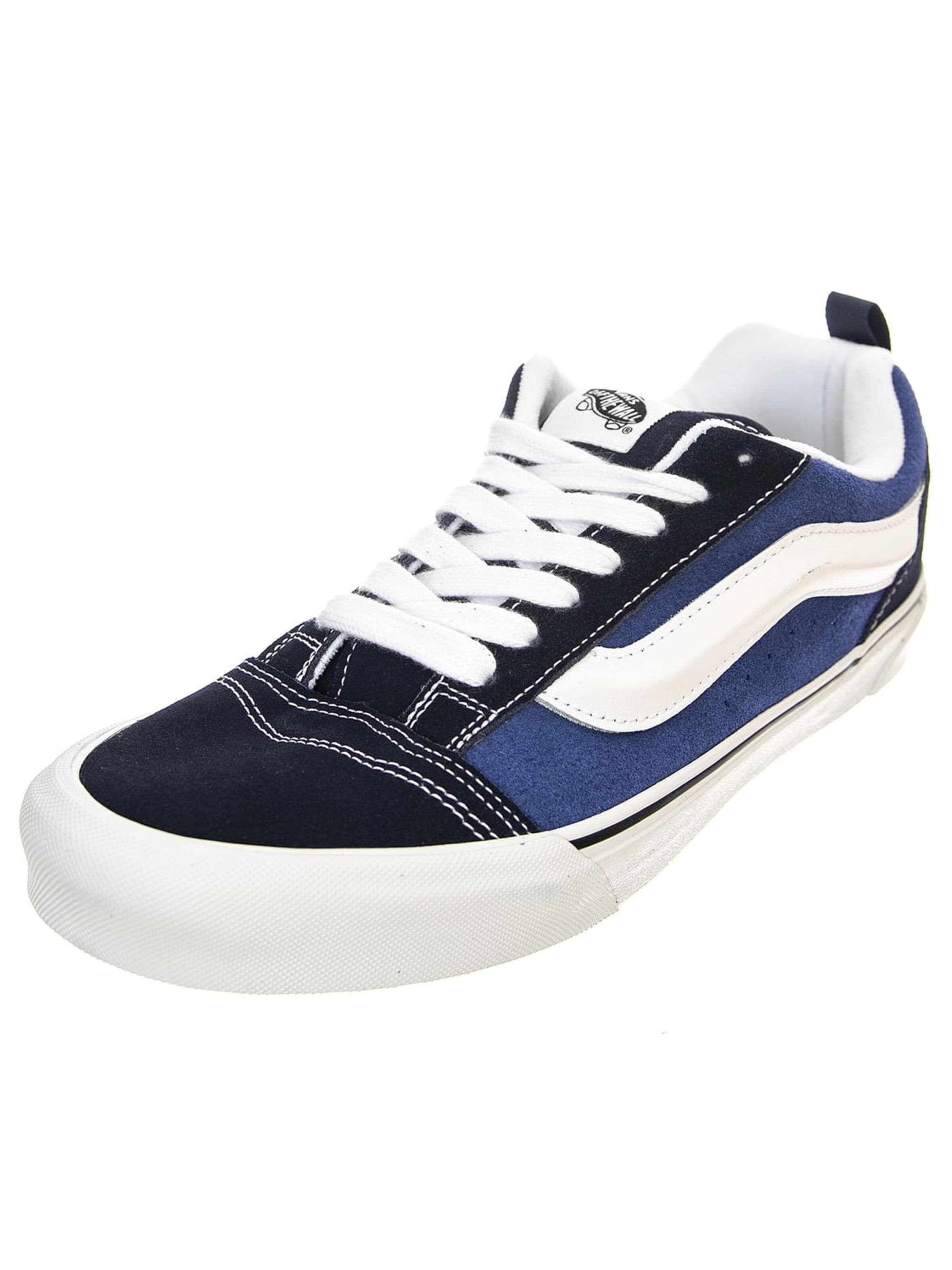 VANS Sporty snøresko 'KNU SKOOL TRI BLOCK BLUE' i blandingsfarvet: forside