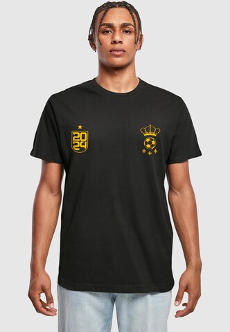 Mister Tee Shirt 'Espana' in Black: front