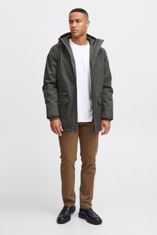 !Solid Winter Parka 'Bello Long' in Grey