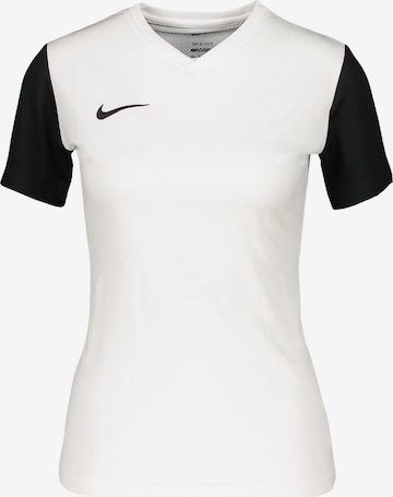 T-shirt fonctionnel NIKE en blanc : devant