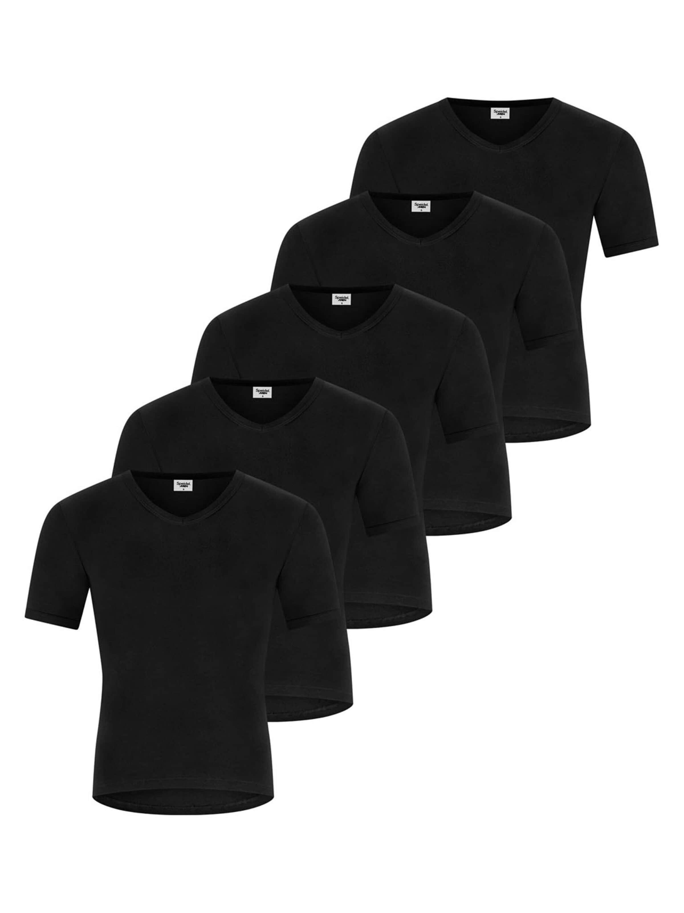 SPEIDEL Undershirt 'Classic' in Black: front