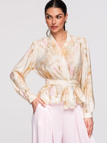 Camicia da donna di Ombre in beige