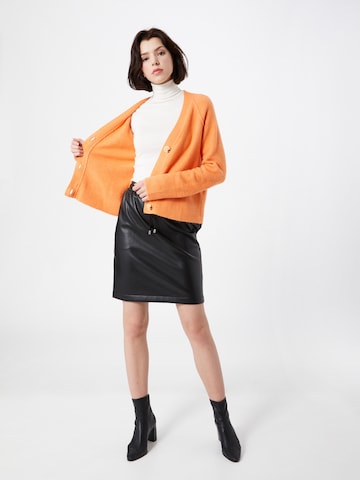 OPUS Knit cardigan 'Disona' in Orange