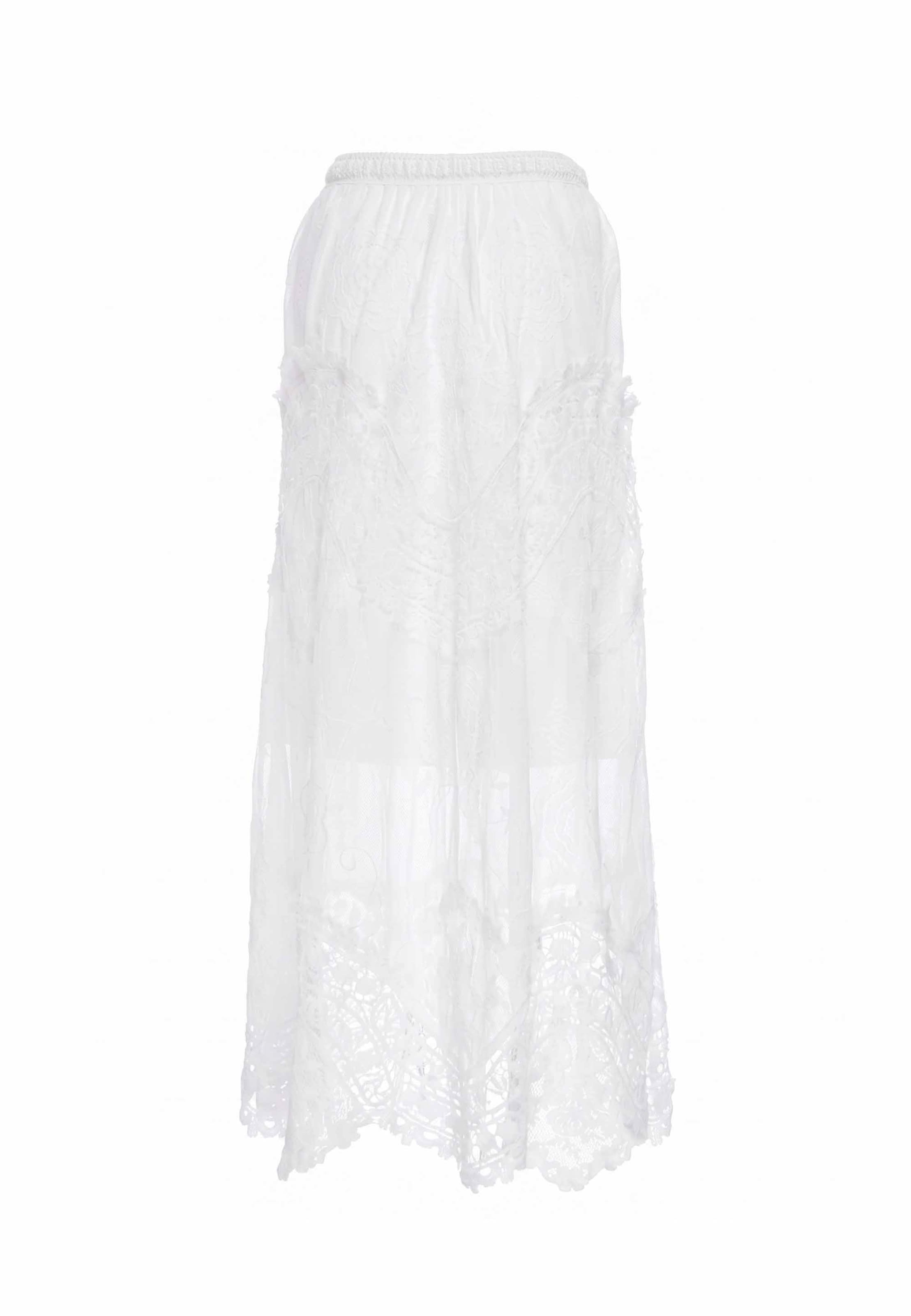 IZIA - Falda en blanco