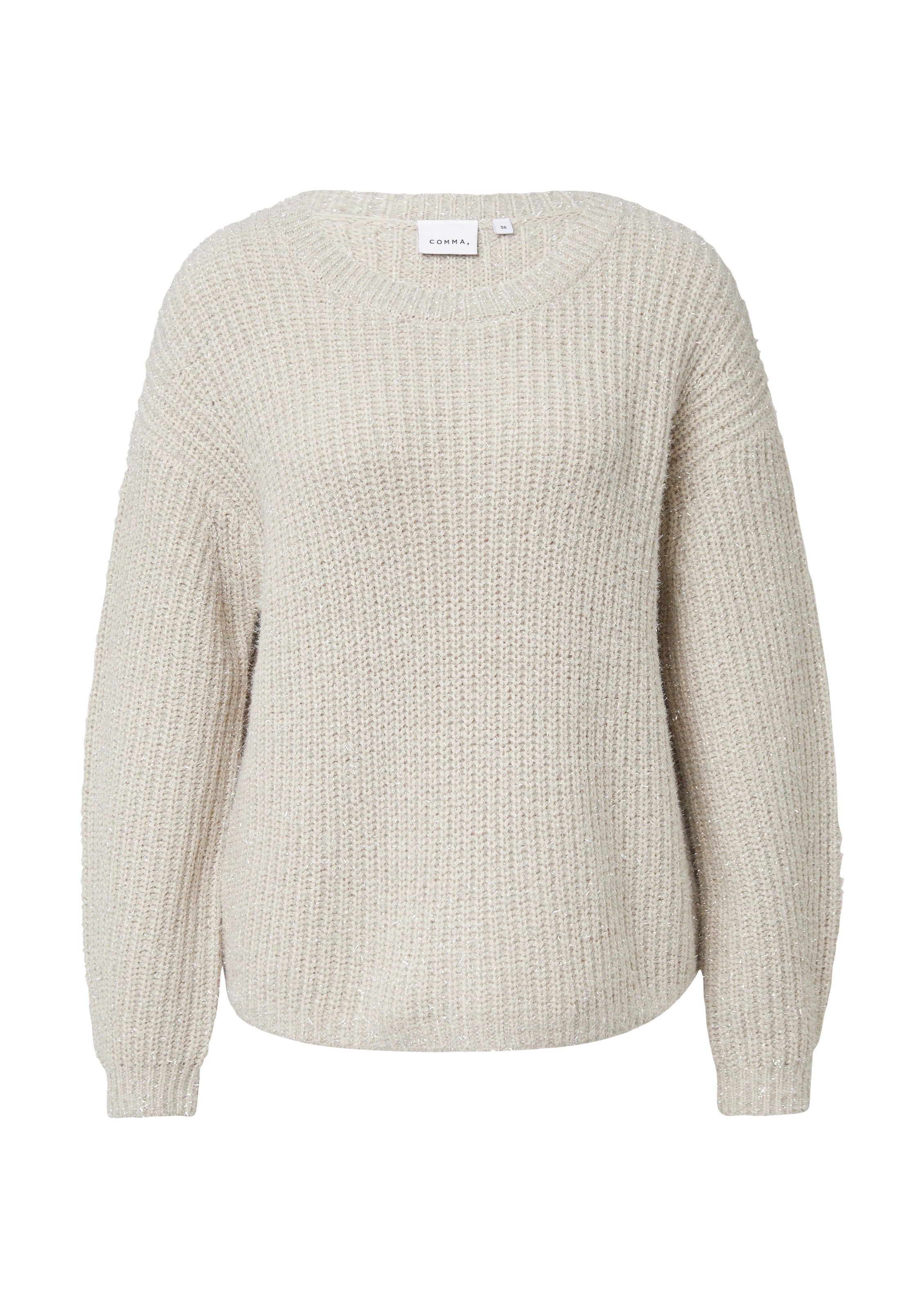 Pull-over COMMA en beige : devant